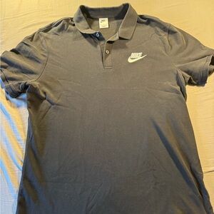 Nike Men's Black Polo Shirt
